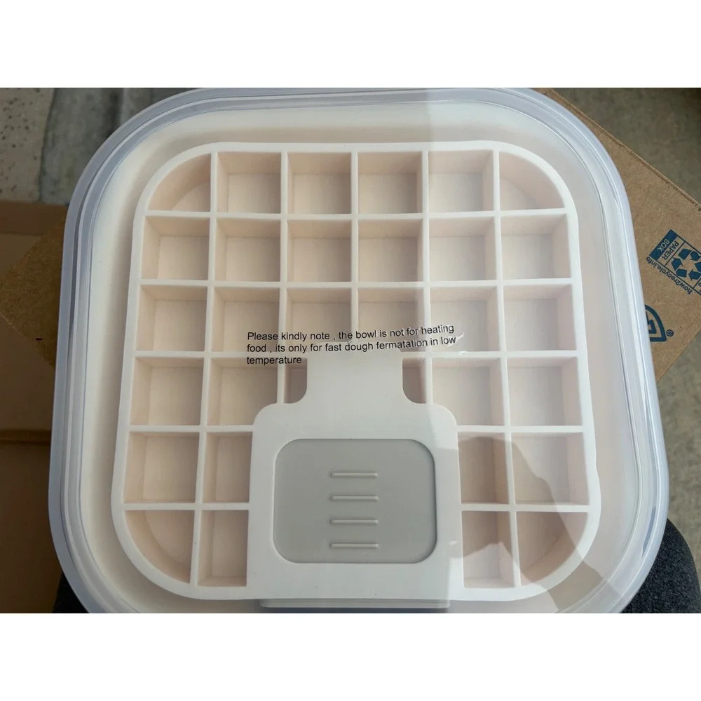 Thermostatic Batter Bowl Collapsible Silicone Dough Fermentation Proofing Bowl